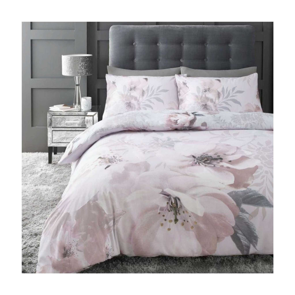 Catherine Lansfield Cosy Snowman Duvet Cover Set, Polyester, Grey, Single :  : Home & Kitchen