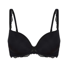 Load image into Gallery viewer, LINGADORE &lt;BR&gt;
Daily, Underwire, T-shirt Push up bra &lt;BR&gt;
Black &lt;BR&gt;
