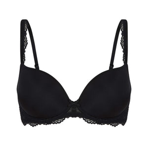 LINGADORE <BR>
Daily, Underwire, T-shirt Push up bra <BR>
Black <BR>