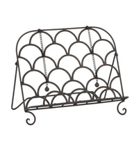 Load image into Gallery viewer, TRIPAR &lt;BR&gt;
Scalloped Cookbook Stand &lt;BR&gt;
Brown &lt;BR&gt;
