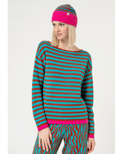 Load image into Gallery viewer, SURKANA &lt;BR&gt;
Combination knitted hat &lt;BR&gt;
Fuchsia &lt;BR&gt;
