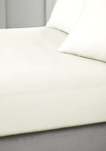 Load image into Gallery viewer, BIANCA &lt;BR&gt;
400 TC 100% cotton sateen sheets &lt;BR&gt;
White or Cream &lt;BR&gt;
