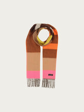 Load image into Gallery viewer, FRAAS &lt;BR&gt;
Cashmink scarf with stripe design &lt;BR&gt;
Multi &lt;BR&gt;
