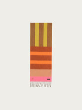 Load image into Gallery viewer, FRAAS &lt;BR&gt;
Cashmink scarf with stripe design &lt;BR&gt;
Multi &lt;BR&gt;
