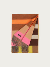 Load image into Gallery viewer, FRAAS &lt;BR&gt;
Cashmink scarf with stripe design &lt;BR&gt;
Multi &lt;BR&gt;
