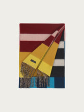 Load image into Gallery viewer, FRAAS &lt;BR&gt;
Cashmink scarf with stripe design &lt;BR&gt;
Multi &lt;BR&gt;
