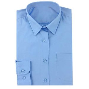 HUNTER <BR>
School Shirts<BR>
White, Blue & Grey <BR>