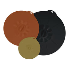 Load image into Gallery viewer, &amp;AGAIN &lt;BR&gt;
Set of 3 Silicone Lids &lt;BR&gt;
