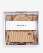 Load image into Gallery viewer, BARB X2 AUBREY HAT/SCARF SET CAMEL
