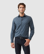 Load image into Gallery viewer, RODD &amp; GUNN &lt;BR&gt;
Bellmount Long Sleeved Shirt &lt;BR&gt;
Indigo &lt;BR&gt;
