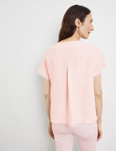 Load image into Gallery viewer, GERRY WEBER &lt;BR&gt;
Casual Viscose Top &lt;BR&gt;
Blush &lt;BR&gt;
