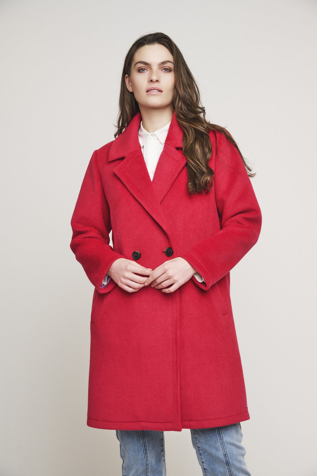 RINO & PELLE <BR>
Bonne Coat <BR>
Raspberry <BR>