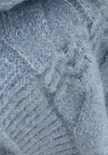 Load image into Gallery viewer, BIANCA &lt;BR&gt;
Cosy Soft Cable Knit Throw &lt;BR&gt;
Blue or Grey &lt;BR&gt;
