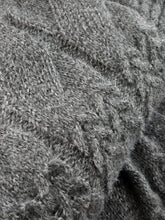 Load image into Gallery viewer, BIANCA &lt;BR&gt;
Cosy Soft Cable Knit Throw &lt;BR&gt;
Blue or Grey &lt;BR&gt;
