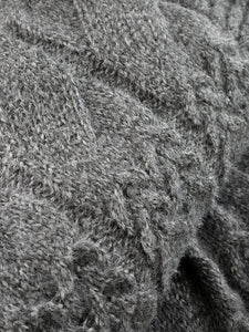 BIANCA <BR>
Cosy Soft Cable Knit Throw <BR>
Blue or Grey <BR>