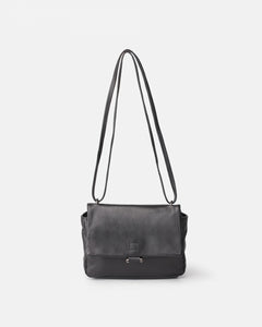 BIBA <BR>
Elisabeth Leather cross bag <BR>
Black <BR>