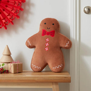 CATHERINE LANSFIELD <BR>
Gingerbread Man Cushion <BR>
Ginger <BR>