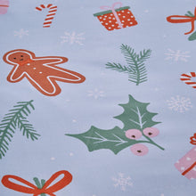 Load image into Gallery viewer, CATHERINE LANSFIELD &lt;BR&gt;
Gingerbread Christmas Duvet Set &lt;BR&gt;
Blue Multi &lt;BR&gt;
