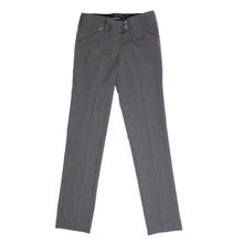 Load image into Gallery viewer, SCHOOL TROUSERS &lt;BR&gt;
Portofino Narrow Leg, Zip Pocket, Girls Trousers &lt;BR&gt;
Navy &amp; Grey &lt;BR&gt;
