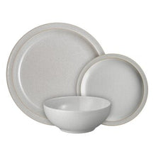 Load image into Gallery viewer, DENBY &lt;BR&gt;
Intro 12 piece dinner set &lt;BR&gt;
Soft Grey &lt;BR&gt;
