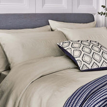 Load image into Gallery viewer, BEDECK OF BELFAST &lt;BR&gt;
Kenza Duvet Cover &amp; Pillowcase Pairs &lt;BR&gt;
Grey &lt;BR
