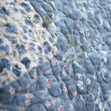 Load image into Gallery viewer, BIANCA &lt;BR&gt;
Limited Edition Patchwork Bedspread &lt;BR&gt;
Blue &lt;BR&gt;
