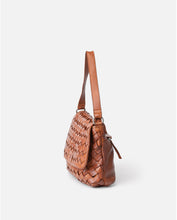 Load image into Gallery viewer, BIBA &lt;BR&gt;
Lewisburg Leather shoulder bag &lt;BR&gt;
Tan &lt;BR&gt;
