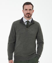 Load image into Gallery viewer, BARBOUR &lt;BR&gt;
Loyton Merino Half Zip knit &lt;BR&gt;
Available in Olive Marl or Grey &lt;BR&gt;
