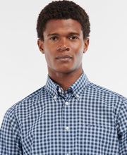 Load image into Gallery viewer, BARBOUR &lt;BR&gt;
Merryton Tailored Long-Sleeved Shirt &lt;BR&gt;
Blue &lt;BR&gt;
