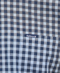 BARBOUR <BR>
Merryton Tailored Long-Sleeved Shirt <BR>
Blue <BR>