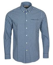 Load image into Gallery viewer, BARBOUR &lt;BR&gt;
Merryton Tailored Long-Sleeved Shirt &lt;BR&gt;
Blue &lt;BR&gt;
