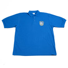 Load image into Gallery viewer, MARIST &lt;BR&gt;
Crested Polo Shirt &lt;BR&gt;
Dark Royal &lt;BR&gt;
