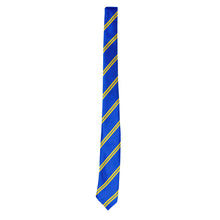 Load image into Gallery viewer, MARIST &lt;BR&gt;
School Tie &lt;BR&gt;
Blue &amp; Gold Striped &lt;BR&gt;
