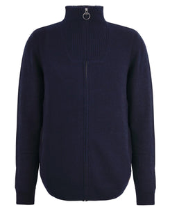 BARBOUR <BR>
Nelson Full Zip Knit <BR>
Available in Navy & Stone <BR>