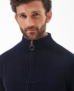 BARBOUR <BR>
Nelson Full Zip Knit <BR>
Available in Navy & Stone <BR>