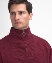 Load image into Gallery viewer, BARBOUR &lt;BR&gt;
Nelson Essential Half-Zip Jumper &lt;BR&gt;
Port &lt;BR&gt;
