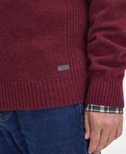 Load image into Gallery viewer, BARBOUR &lt;BR&gt;
Nelson Essential Half-Zip Jumper &lt;BR&gt;
Port &lt;BR&gt;
