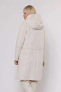 RINO & PELLE <BR>
Ova reversible coat <BR>
Birch <BR>