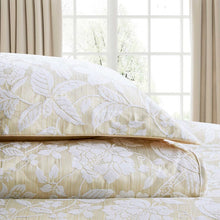 Load image into Gallery viewer, SANDERSON &lt;BR&gt;
Pyramus Jacquard Duvet Cover set &lt;BR&gt;
Natural &amp; Gold available &lt;BR&gt;
