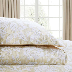 SANDERSON <BR>
Pyramus Jacquard Duvet Cover set <BR>
Natural & Gold available <BR>