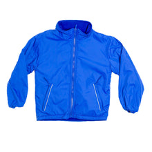 Load image into Gallery viewer, SCHOOL JACKET &lt;BR&gt;
Nylon Outer, Fleece interior, Reflective Piping &lt;BR&gt;
Royal, Wine &amp; Navy &lt;BR&gt;
