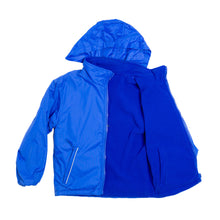 Load image into Gallery viewer, SCHOOL JACKET &lt;BR&gt;
Nylon Outer, Fleece interior, Reflective Piping &lt;BR&gt;
Royal, Wine &amp; Navy &lt;BR&gt;
