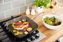 Load image into Gallery viewer, STELLAR &lt;BR&gt;
Rocktanium 26cm Square Grill pan, non stick &lt;BR&gt;
