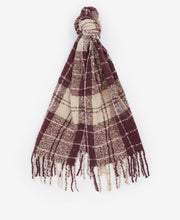 Load image into Gallery viewer, BARBOUR &lt;BR&gt;
Saltburn Hat &amp; Scarf Boxed Set &lt;BR&gt;
Cabernet &lt;BR&gt;
