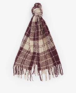 BARBOUR <BR>
Saltburn Hat & Scarf Boxed Set <BR>
Cabernet <BR>