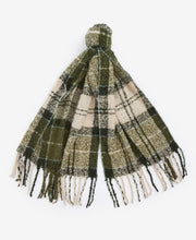 Load image into Gallery viewer, BARBOUR &lt;BR&gt;
Saltburn Hat Boxed Hat &amp; Scarf Set &lt;BR&gt;
Green &lt;BR&gt;
