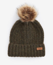 Load image into Gallery viewer, BARBOUR &lt;BR&gt;
Saltburn Hat Boxed Hat &amp; Scarf Set &lt;BR&gt;
Green &lt;BR&gt;
