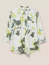 Load image into Gallery viewer, WHITE STUFF &lt;BR&gt;
Sophie Organic Cotton Shirt &lt;BR&gt;
Teal, Ivory, Green, Grey&lt;BR&gt;
