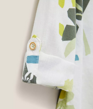 Load image into Gallery viewer, WHITE STUFF &lt;BR&gt;
Sophie Organic Cotton Shirt &lt;BR&gt;
Teal, Ivory, Green, Grey&lt;BR&gt;
