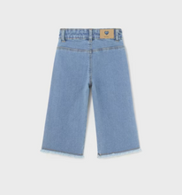 Load image into Gallery viewer, MAYORAL&lt;BR&gt;
Wide Leg Denim Trouser&lt;BR&gt;
Light Denim&lt;BR&gt;
